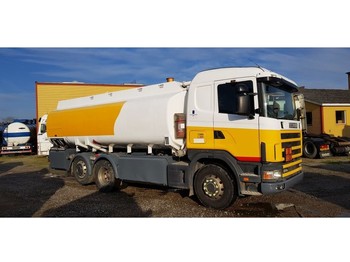 Tankwagen Scania 124 R 6x2 19000 Liter tank, manual, Petrol diesel ADR: das Bild 1
