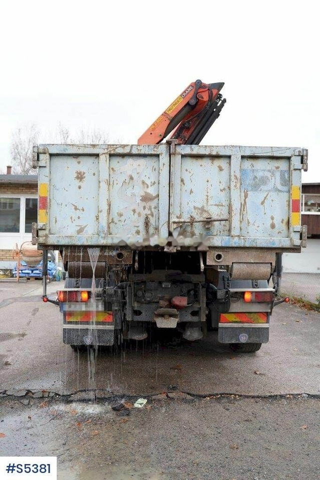 Abrollkipper, Autokran Scania P420LB8X4*4HHA Crane truck with Palift 22 000 kgs: das Bild 6
