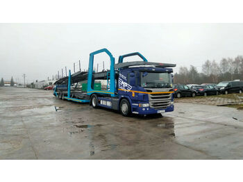 Autotransporter LKW Scania P450+EUROLOHR 1.22 EVOLUTION: das Bild 1