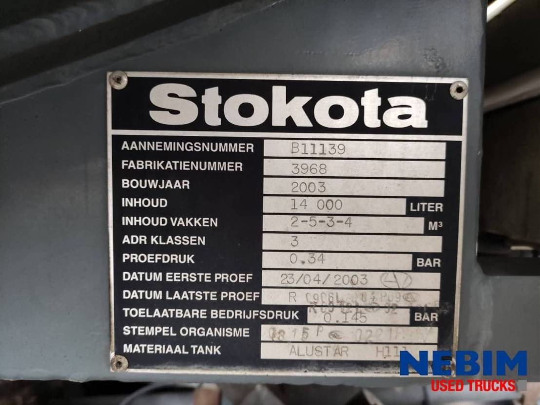 Tankwagen Scania P94-300 4x2 - STOKOTA 14.000Ltr FUEL: das Bild 10