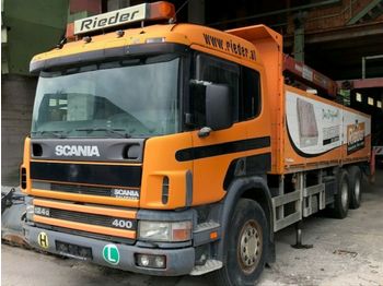 Pritsche LKW Scania P 124 GB 6x2 NA 400: das Bild 1