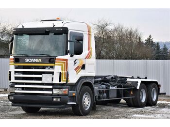 Abrollkipper Scania R124 470 Abrollkipper *6x2* Top Zustand !: das Bild 4