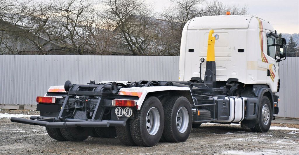 Abrollkipper Scania R124 470 Abrollkipper *6x2* Top Zustand !: das Bild 6