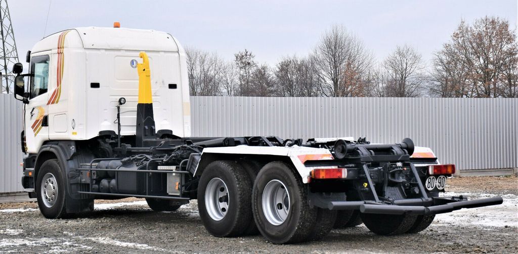 Abrollkipper Scania R124 470 Abrollkipper *6x2* Top Zustand !: das Bild 7