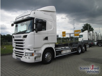 Containerwagen/ Wechselfahrgestell LKW Scania R410LB6X2MNB Ladebordwand,  2.150 Nm, 715/745, SCR: das Bild 1