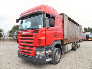 Tiertransporter LKW Scania R420 6x2 Euro 5 Livestock Retarder: das Bild 1