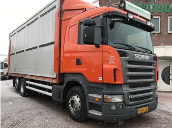Tiertransporter LKW Scania R440 6X2 POULTRYTRANSPORT HOLLAND TRUCK EURO5: das Bild 1