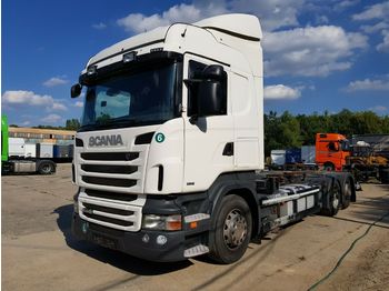 Containerwagen/ Wechselfahrgestell LKW Scania R440 E6 retarder: das Bild 1