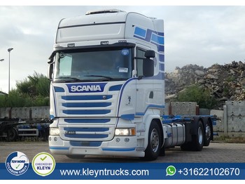 Containerwagen/ Wechselfahrgestell LKW Scania R450 tl 6x2*4 399 tkm: das Bild 1