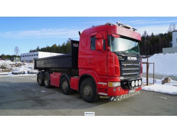 Abrollkipper Scania R480: das Bild 1