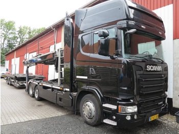 Autotransporter LKW Scania R490 6x2 KTT Metago-Supertrans Euro6 Retarder: das Bild 1