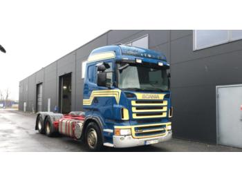 Containerwagen/ Wechselfahrgestell LKW Scania R500LB6X2HNB Euro 5: das Bild 1