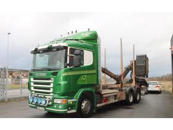 LKW Für die Beförderung von Holz Scania R500LB6X4 HNB: das Bild 1