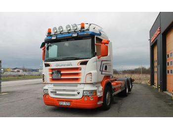 Containerwagen/ Wechselfahrgestell LKW Scania R560LB6X2MNB: das Bild 1