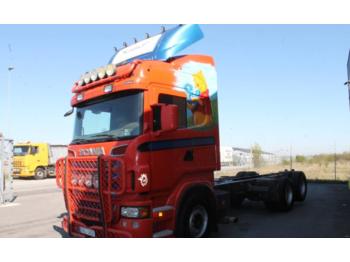 Containerwagen/ Wechselfahrgestell LKW Scania R560LB6X2MNB Euro 5: das Bild 1