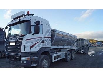 Kipper Für die Beförderung von Bitumen Scania R560 6x4 brøyterigget tippbil/asfaltbil: das Bild 1