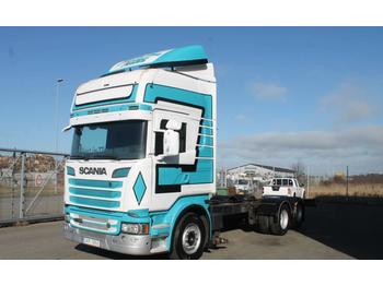 Containerwagen/ Wechselfahrgestell LKW Scania R730LB6X2HLB EEV: das Bild 1