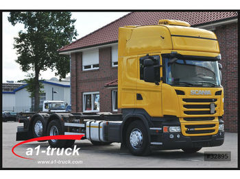 Containerwagen/ Wechselfahrgestell LKW Scania R 450 LB6x2 MNB,Topline, Euro 6, Standklima, Ret: das Bild 1