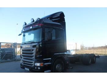 Containerwagen/ Wechselfahrgestell LKW Scania R 500 LB 6x2*4 MNB: das Bild 1