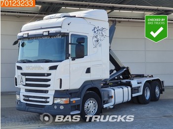 Containerwagen/ Wechselfahrgestell LKW Scania R 560 6X2 Steering-Axle Retarder V8 Euro 5: das Bild 1