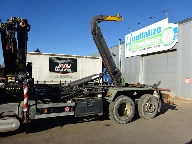 Seil Abrollkipper Renault Premium 370 dci - 6x2 - container system - crane/grue