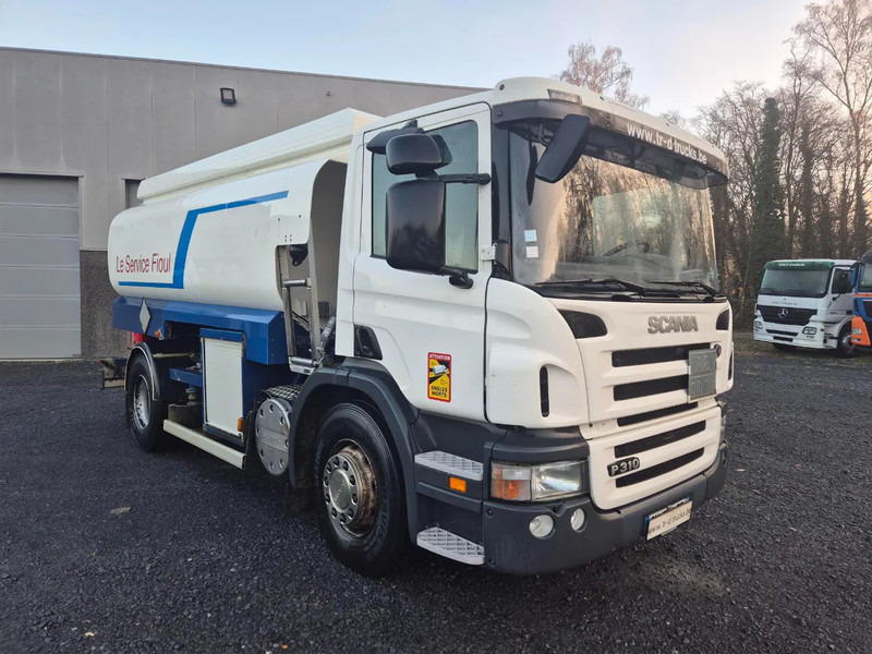 Tankwagen Scania P310 13500L CARBURANT / FUEL - 4 COMP