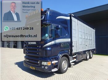 Tiertransporter LKW Scania R500 V8 6X2 Drie laags + Retarder