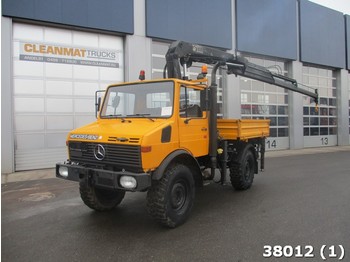 LKW Unimog 1250 V 4x4 Hiab 10 ton/meter Kran: das Bild 1