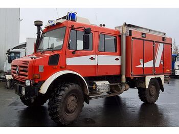 Tankwagen Unimog Unimog U4000 Löschfahrzeug 4x4 Feuerwehr: das Bild 1