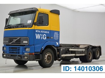 Containerwagen/ Wechselfahrgestell LKW Volvo FH12.420 - 6x2: das Bild 1