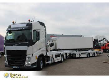 Autotransporter LKW Volvo FH 500 XL + 6X2 + COMPLETE SET + Truck / Machine Carrier: das Bild 1