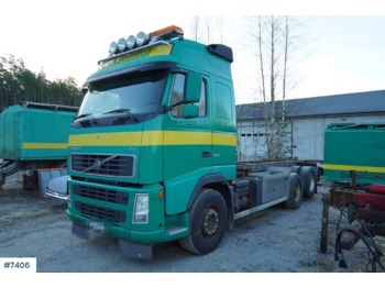Containerwagen/ Wechselfahrgestell LKW Volvo FH 520: das Bild 1