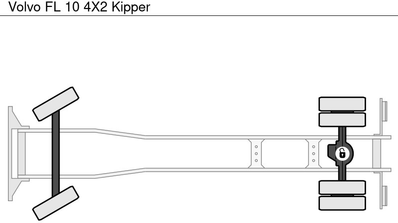 Kipper Volvo FL 10 4X2 Kipper: das Bild 11
