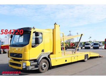 Autotransporter LKW Volvo FL 240 Tijhof Doppelstock 3-Lader Lier Euro 5: das Bild 1