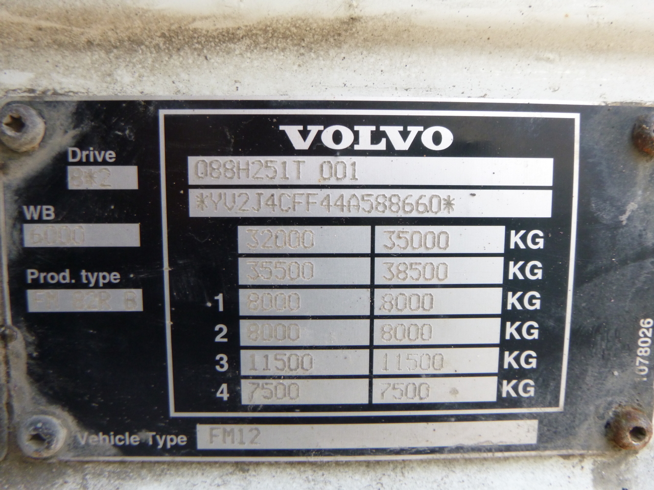 Autokran Volvo FM12 420 8x2 RHD + PM 40SP: das Bild 39