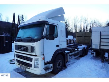 Containerwagen/ Wechselfahrgestell LKW Volvo FM480: das Bild 1