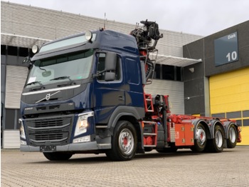 Containerwagen/ Wechselfahrgestell LKW Volvo FM500 8x2-4 Euro 6: das Bild 1