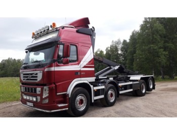 Containerwagen/ Wechselfahrgestell LKW Volvo FM500 8x2, Hubreduction, VDL 30 T. Hook: das Bild 1
