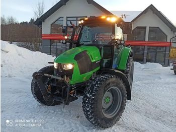 Traktor DEUTZ-FAHR 5100 TTV + Zamiatarka Schmidt Wasa 300+: das Bild 1