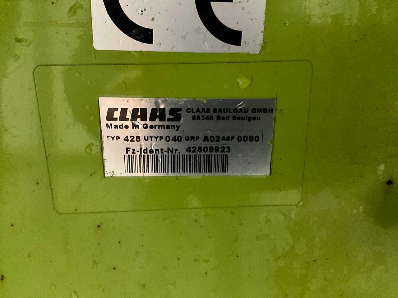 Feldhäcksler CLAAS PU 300 HD GRASS PICK-UP