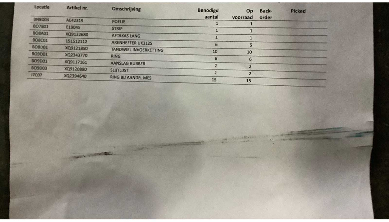 Feldhäcksler JOHN DEERE / CLAAS - SHREDDER PARTS UNUSED