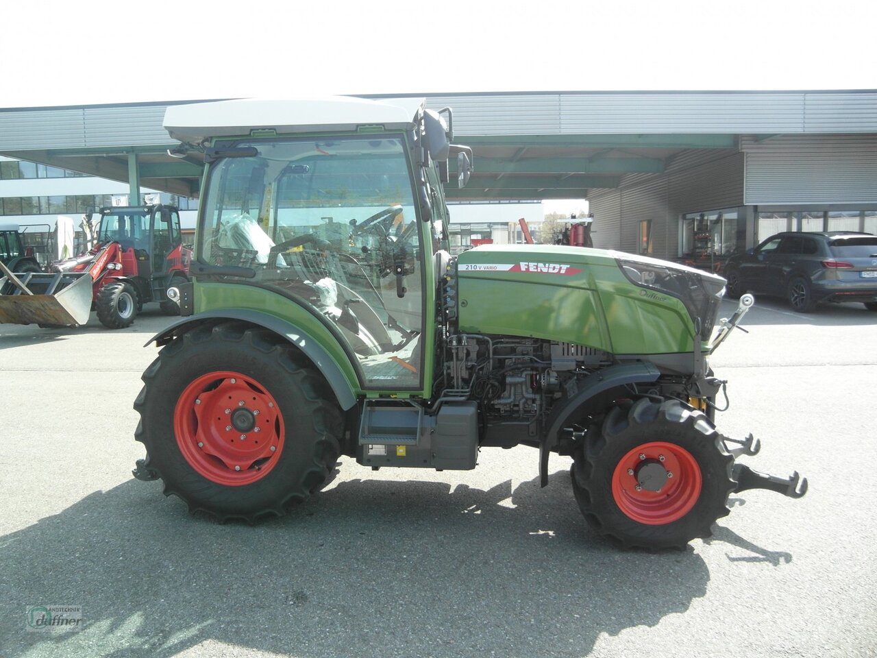 Traktor Fendt 210 Vario: das Bild 3
