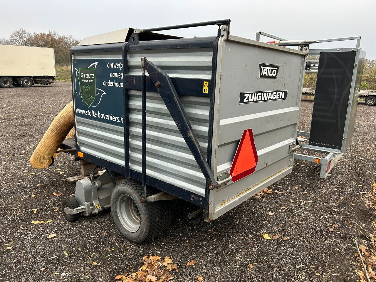 Fütterungstechnik AC Trilo Vacuum Sweepers opraapwagen SG 200