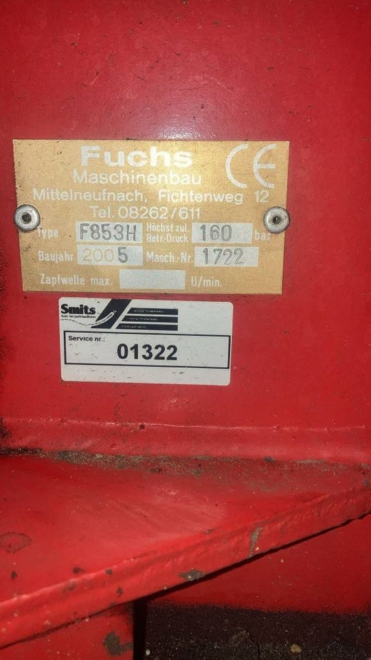 Hoflader Fuchs F 853 H