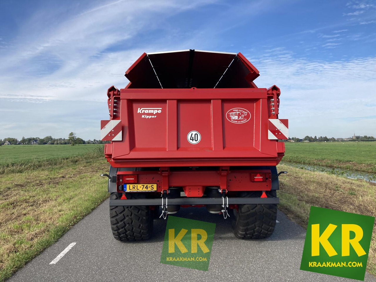 Landwirtschaftlicher Kipper Krampe HD550