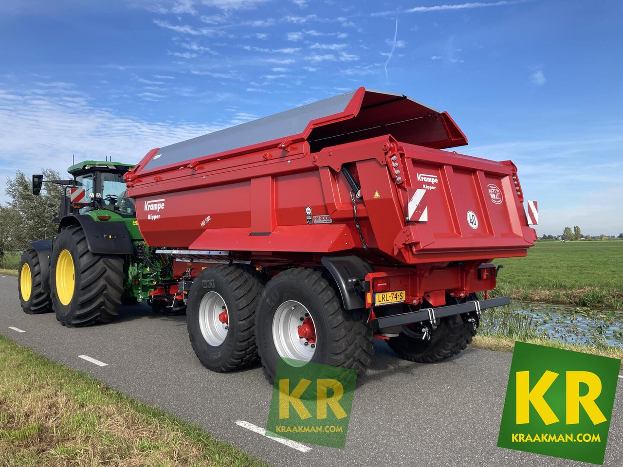 Landwirtschaftlicher Kipper Krampe HD550