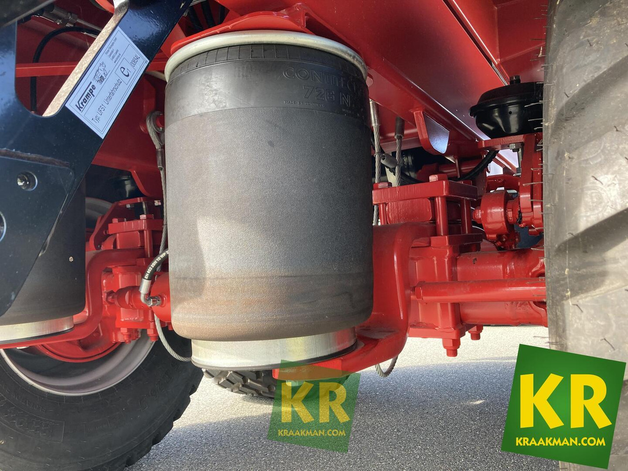 Landwirtschaftlicher Kipper Krampe HD550