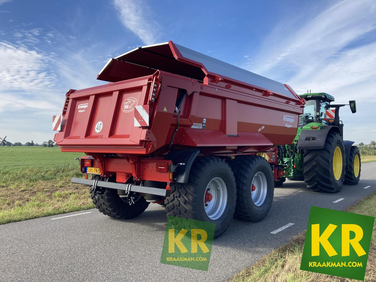 Landwirtschaftlicher Kipper Krampe HD550
