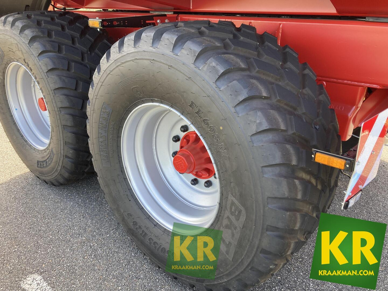 Landwirtschaftlicher Kipper Krampe HD550