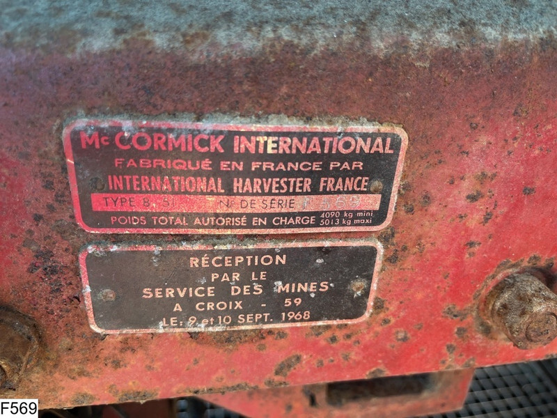 Mähdrescher International 851 Mc Cormick International 851